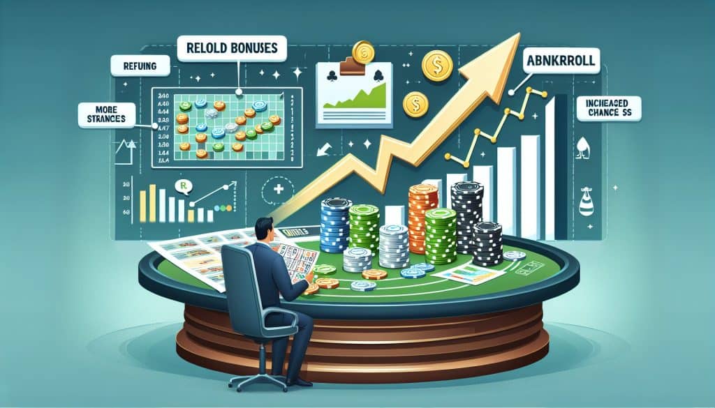 Kako koristiti reload bonuse za veći bankroll
